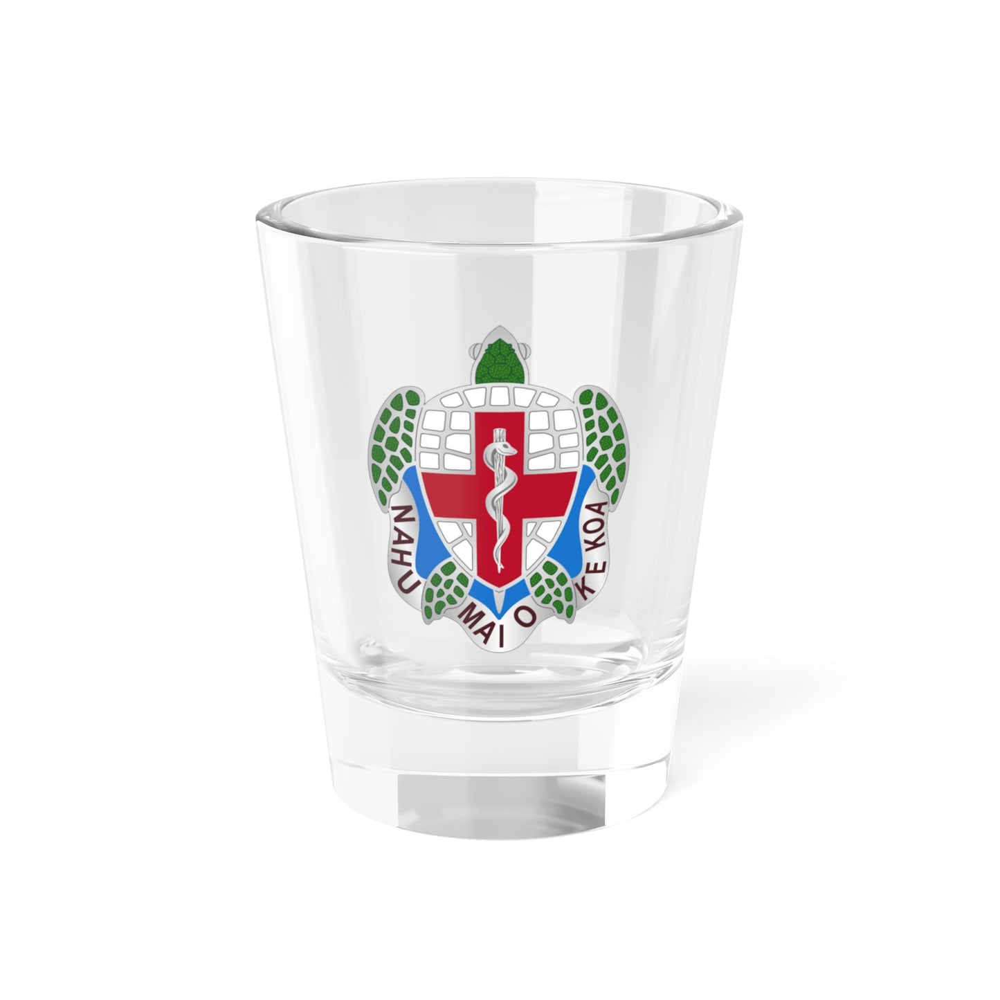 Verre à liqueur d'activité de santé dentaire Hawaï (armée américaine) 1,5 oz