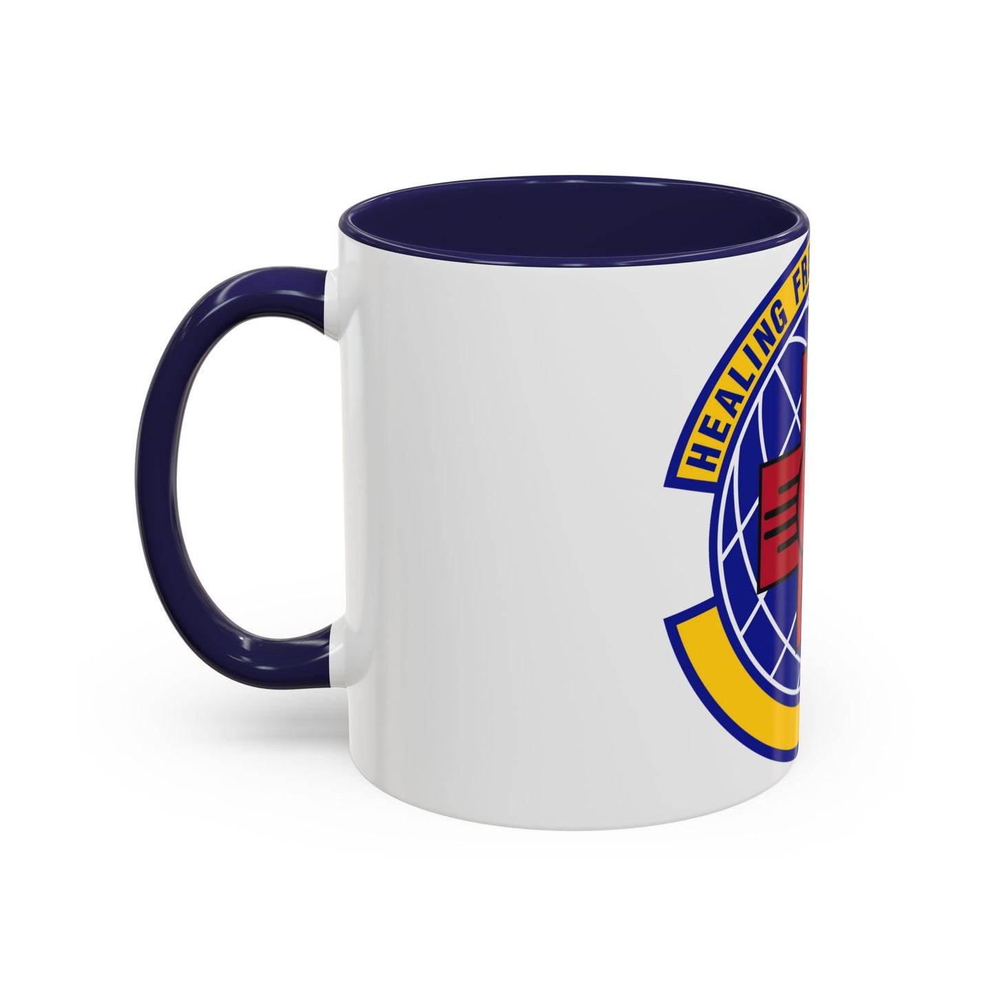 377 Healthcare Operations Squadron AFGSC (U.S. Air Force) Accent Coffee Mug