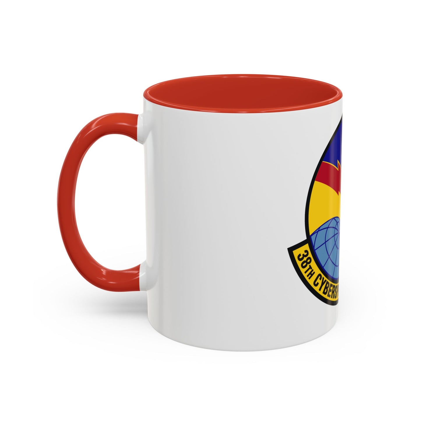 38th Cyberspace Readiness Squadron (U.S. Air Force) Accent Coffee Mug