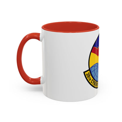 38th Cyberspace Readiness Squadron (U.S. Air Force) Accent Coffee Mug