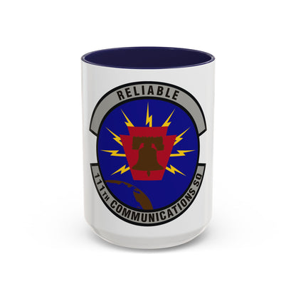 111th Communications Squadron (U.S. Air Force) Accent Coffee Mug