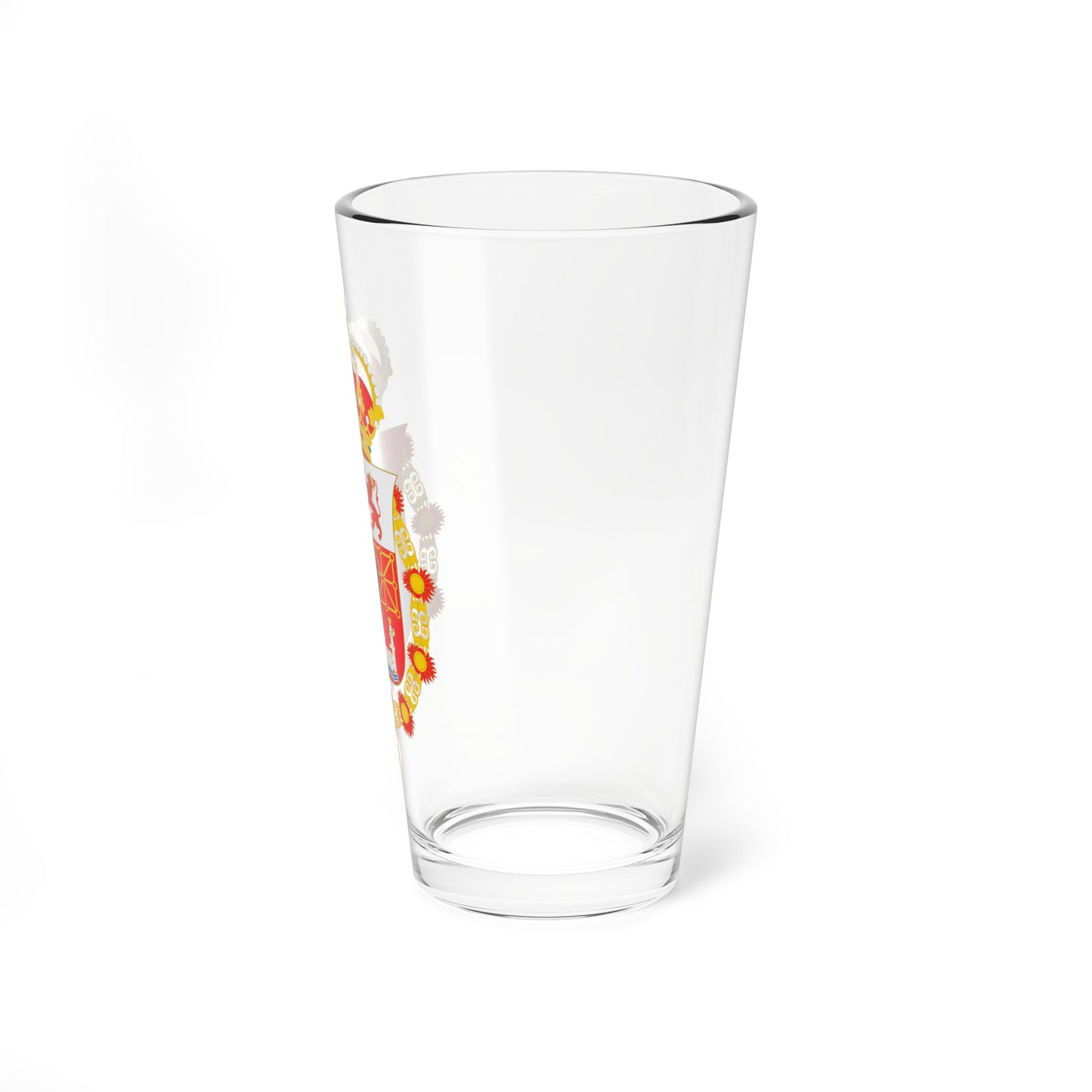 Señal Real de Jose I con Orden del Toison (Spain) (Coat of Arms) Pint Glass 16oz