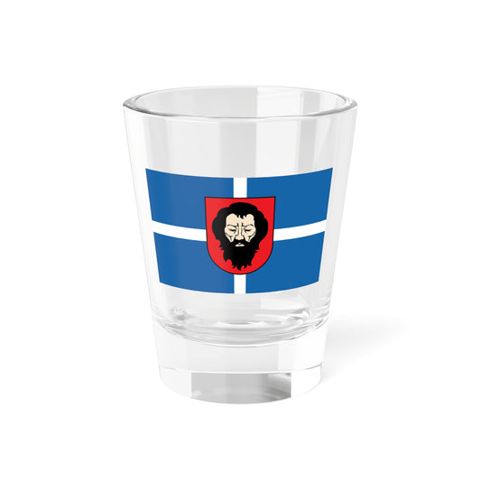 Trakai vėliava (Lithuania) Shot Glass 1.5oz