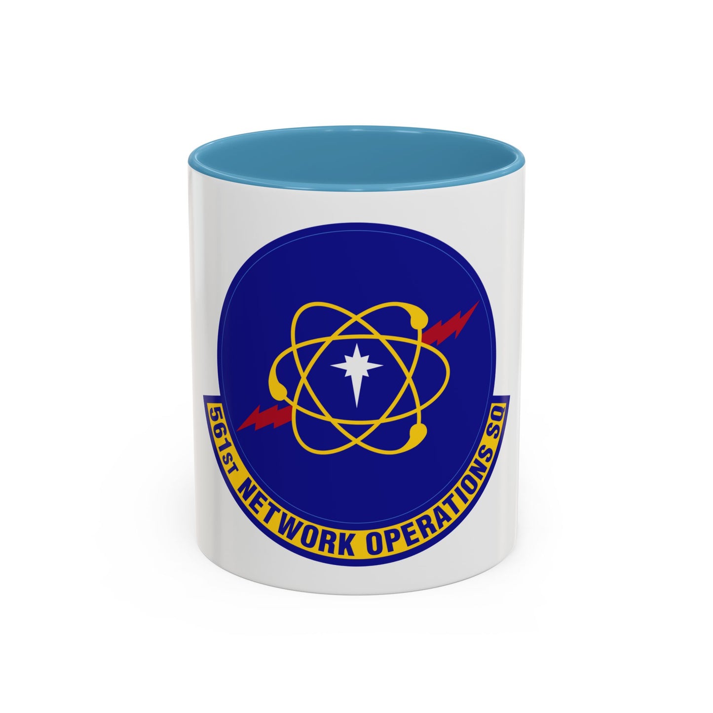 561 Network Operations Squadron ACC (U.S. Air Force) Accent Coffee Mug