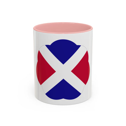 17 Infantry Division (U.S. Army) Accent Coffee Mug