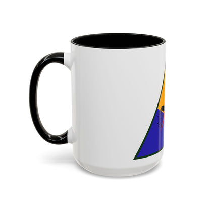 6th Armored Division (U.S. Army) Accent Coffee Mug