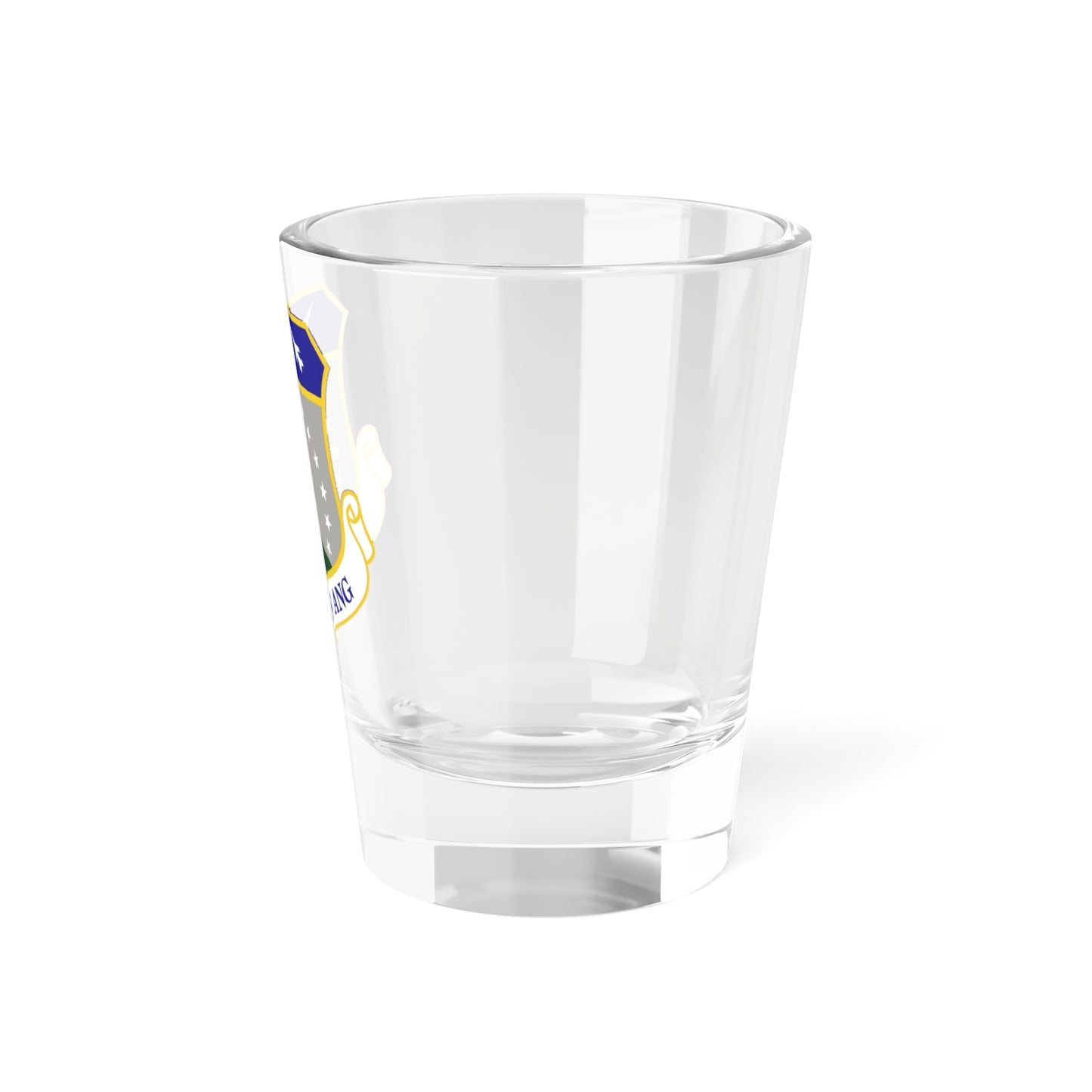 Verre à liqueur du siège de la Garde nationale aérienne du Massachusetts (US Air Force) 1,5 oz