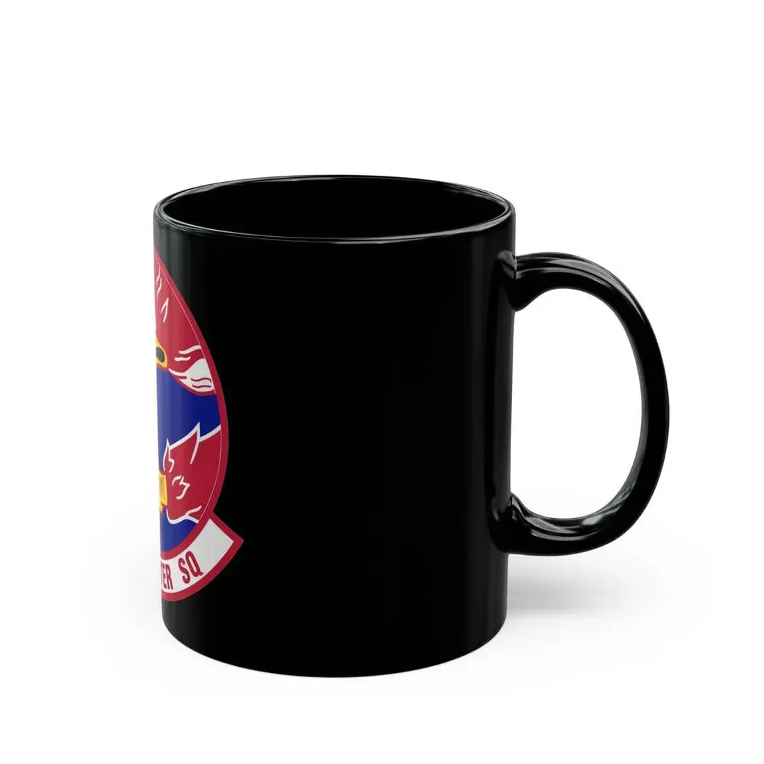 492d Fighter Squadron (U.S. Air Force) Black Coffee Mug - Go Mug Yourself