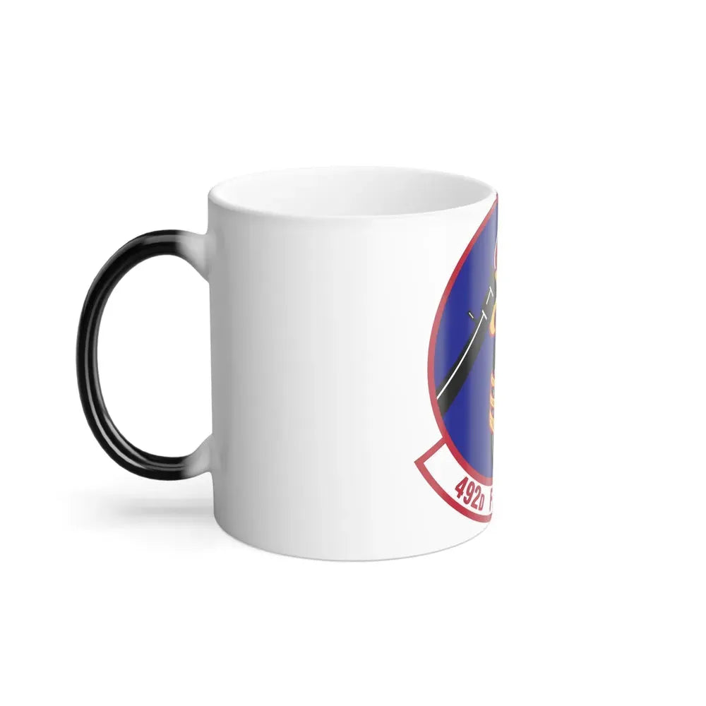 492d Fighter Squadron (U.S. Air Force) Color Changing Coffee Mug - Go Mug Yourself