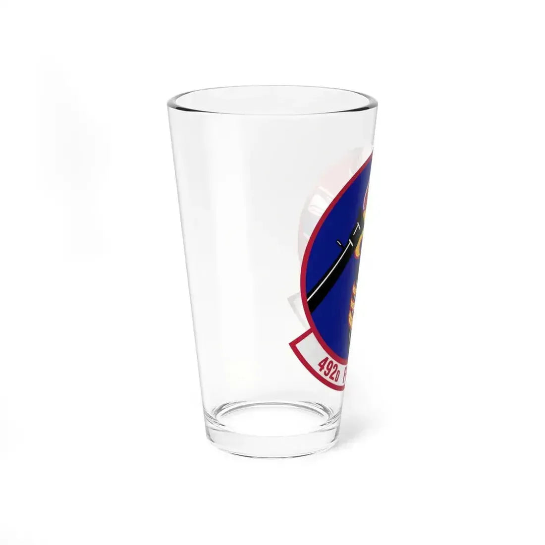 492d Fighter Squadron (U.S. Air Force) Pint Glass 16oz - Go Mug Yourself