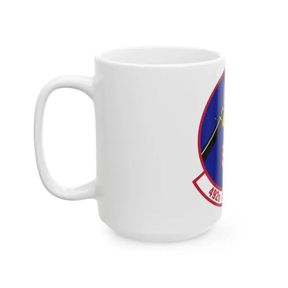 492d Fighter Squadron (U.S. Air Force) White Coffee Mug - Go Mug Yourself