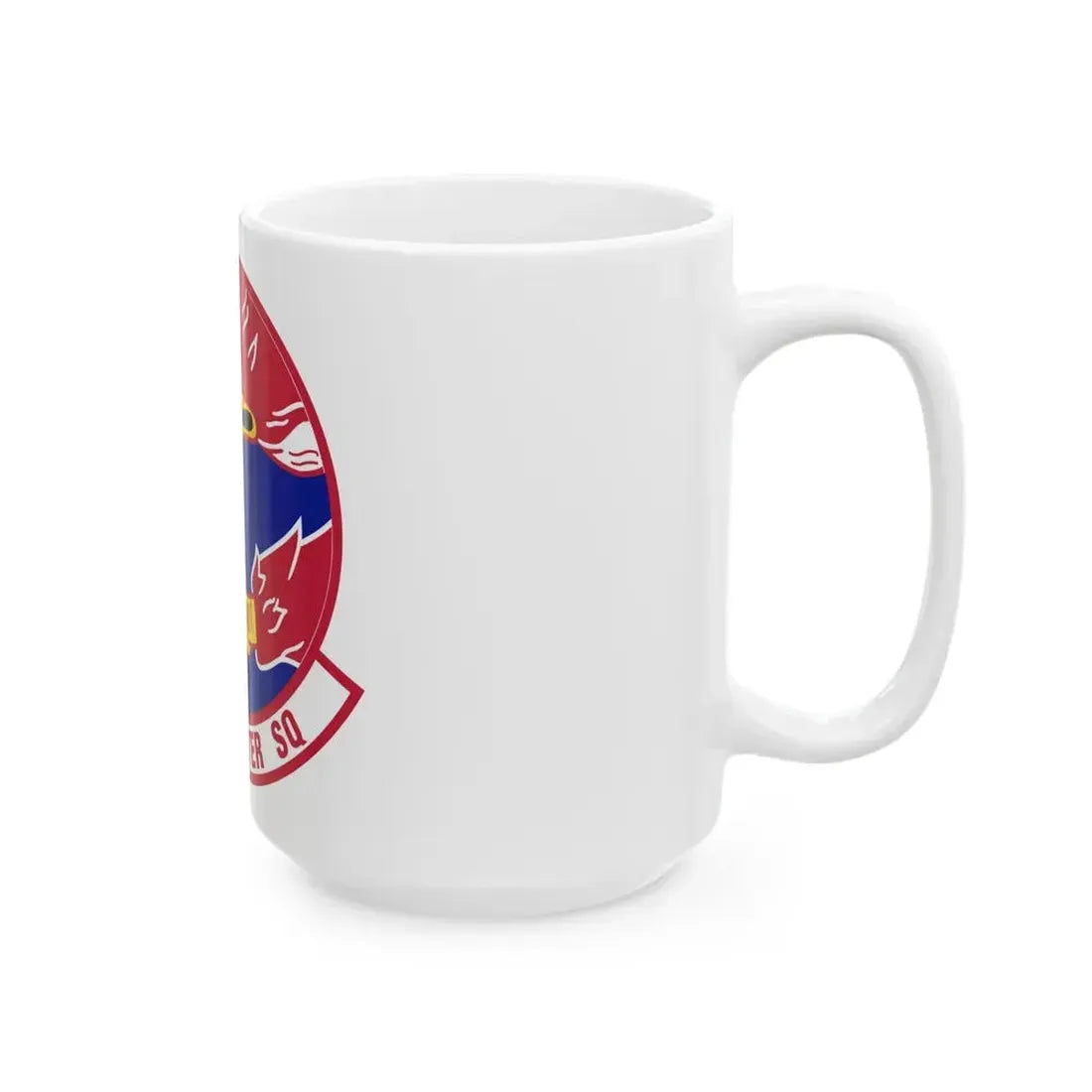 492d Fighter Squadron (U.S. Air Force) White Coffee Mug - Go Mug Yourself