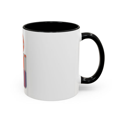 122 Signal Battalion (U.S. Army) Accent Coffee Mug