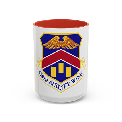 439th Airlift Wing (U.S. Air Force) Accent Coffee Mug