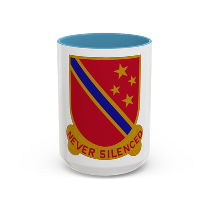 636th Field Artillery Battalion (U.S. Army) Accent Coffee Mug