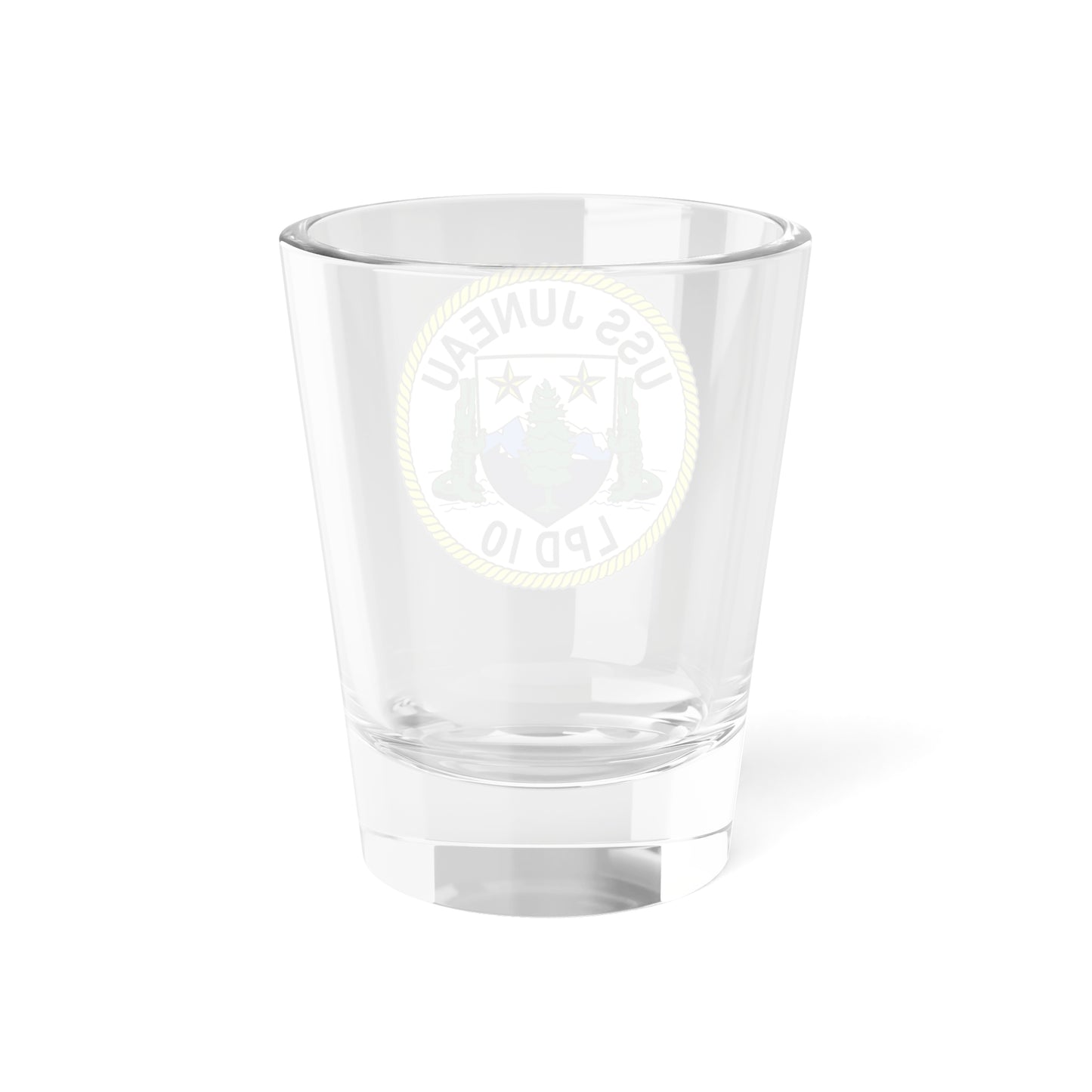 USS Juneau LPD 10 (U.S. Navy) Shot Glass 1.5oz