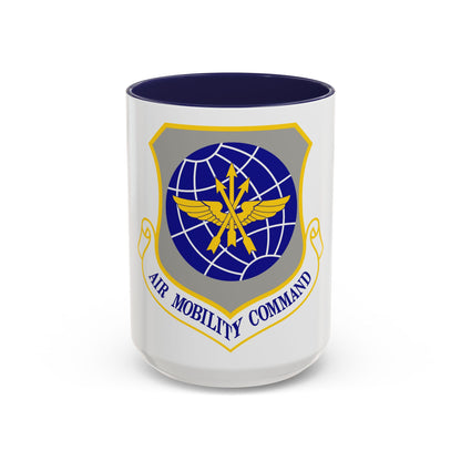 Air Mobility Command (U.S. Air Force) Accent Coffee Mug