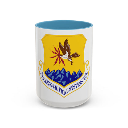 77th Aeronautical Systems Wing (U.S. Air Force) Accent Coffee Mug