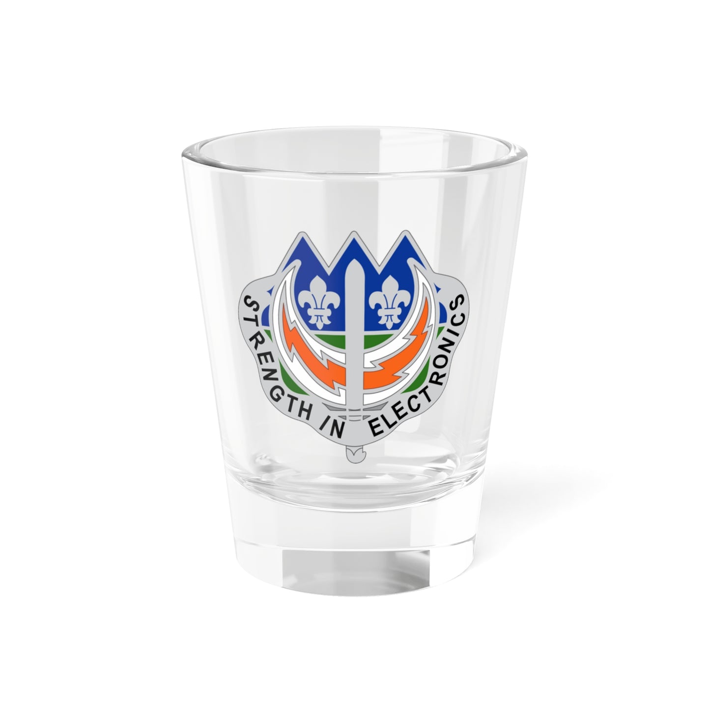 228 Signal Brigade 2 (U.S. Army) Shot Glass 1.5oz