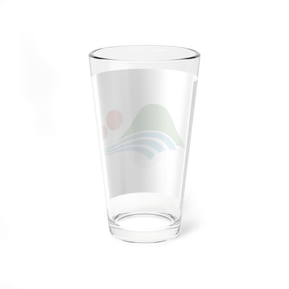 Flag of Nanbu Aomori (Japan) Pint Glass 16oz