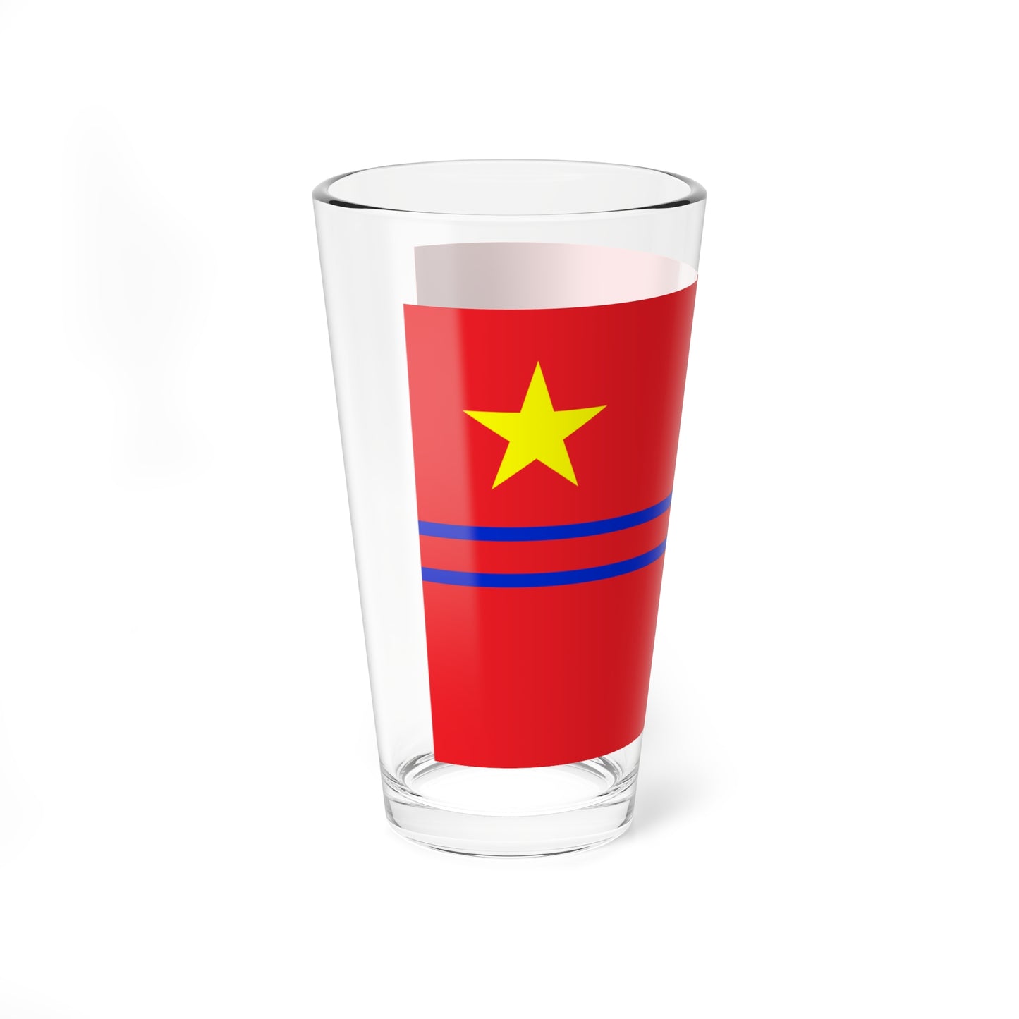 Guo Moruos Proposal Flag for the PRC (China) Pint Glass 16oz