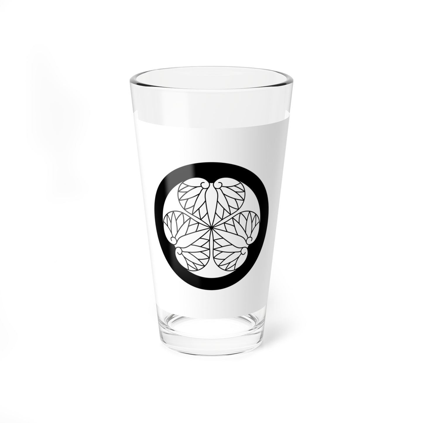 Flag of the Tokugawa Lords of Mito in Hitachi Province A (Japan) Pint Glass 16oz