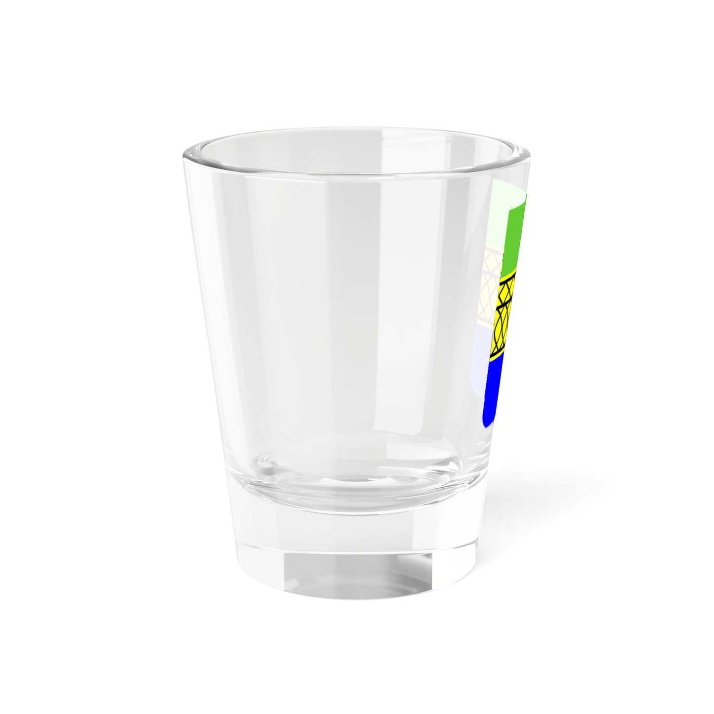 Coat of Arms of Kambarka rayon Udmurtia (Russia) (Coat of Arms) Shot Glass 1.5oz