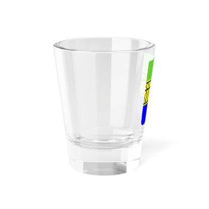 Coat of Arms of Kambarka rayon Udmurtia (Russia) (Coat of Arms) Shot Glass 1.5oz