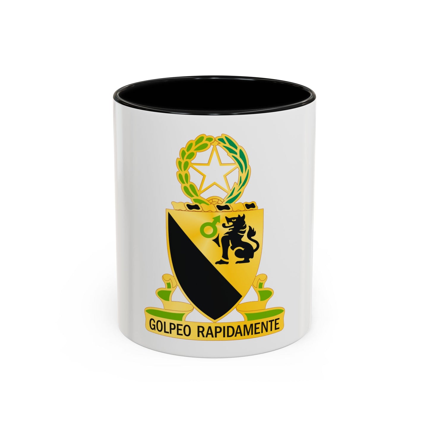 124 Cavalry Regiment (U.S. Army) Accent Coffee Mug