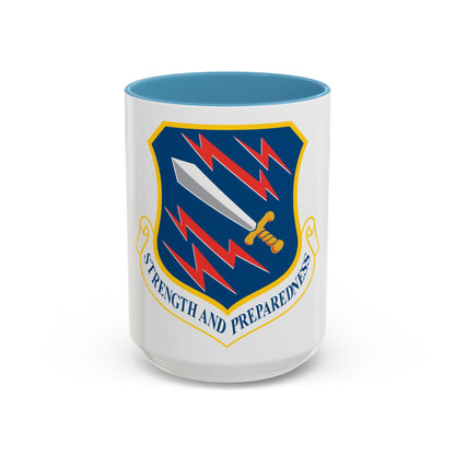 21st Space Wing (U.S. Air Force) Accent Coffee Mug