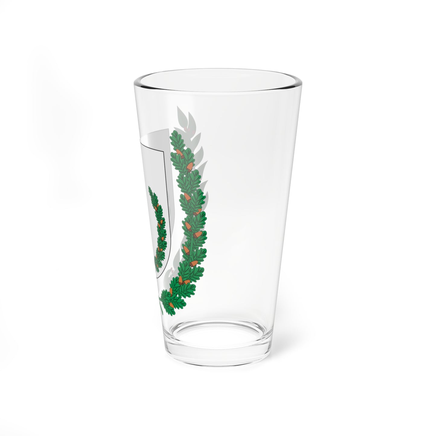 Corona de laurel y roble. Int - ext (Spain) (Coat of Arms) Pint Glass 16oz