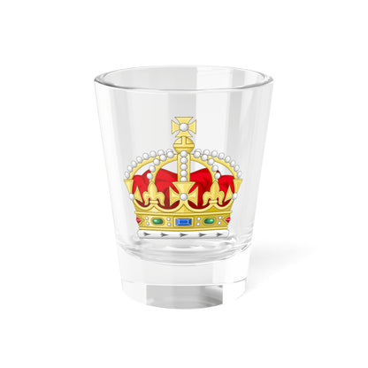 Imperial Crown Heraldry (United Kingdom) (Coat of Arms) Shot Glass 1.5oz