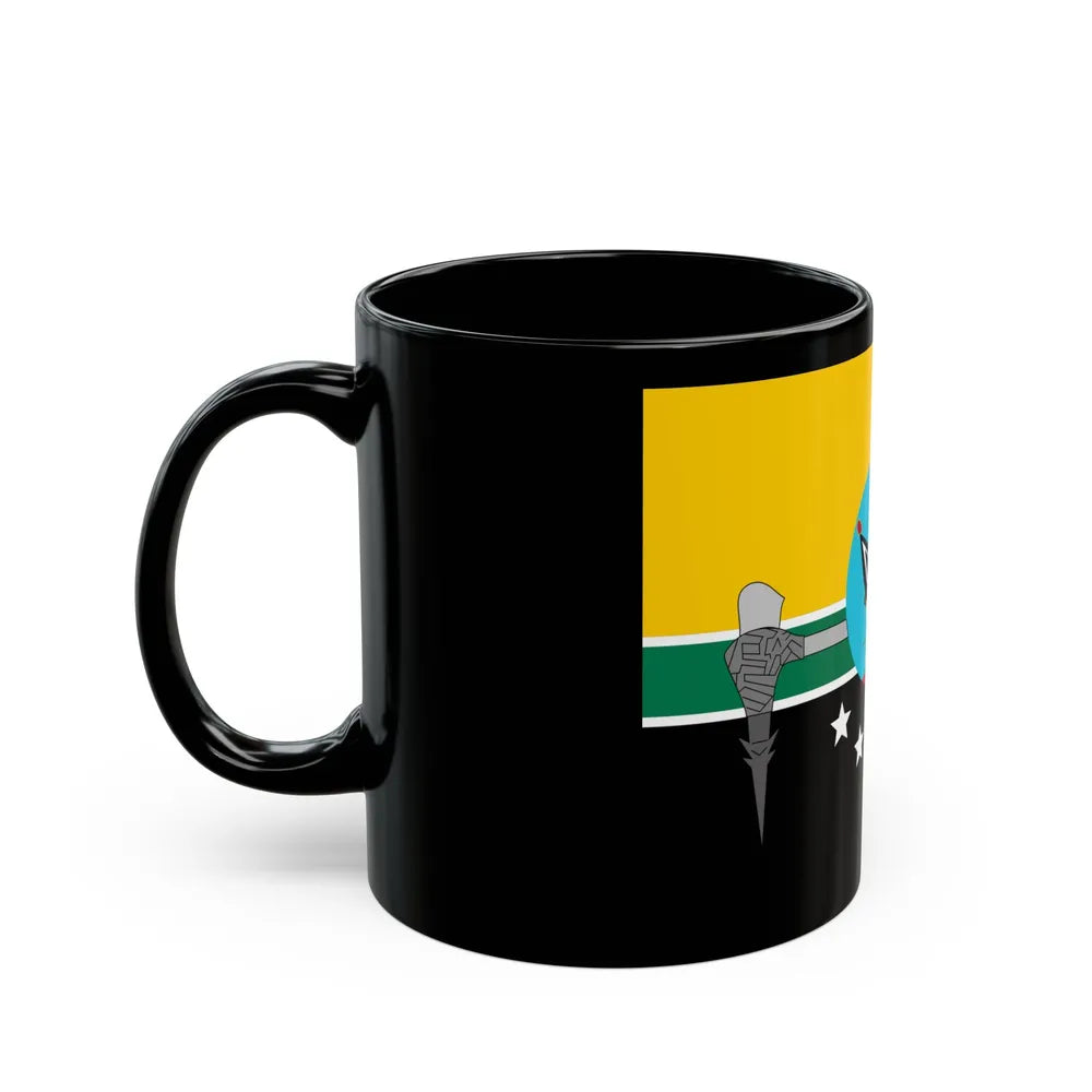 Flag of Hela Papa New Guinea - Black Coffee Mug-Go Mug Yourself