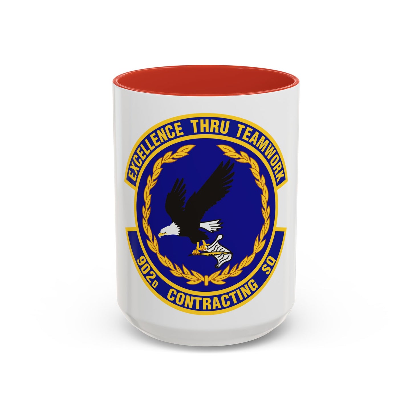 902d Contracting Squadron (U.S. Air Force) Accent Coffee Mug