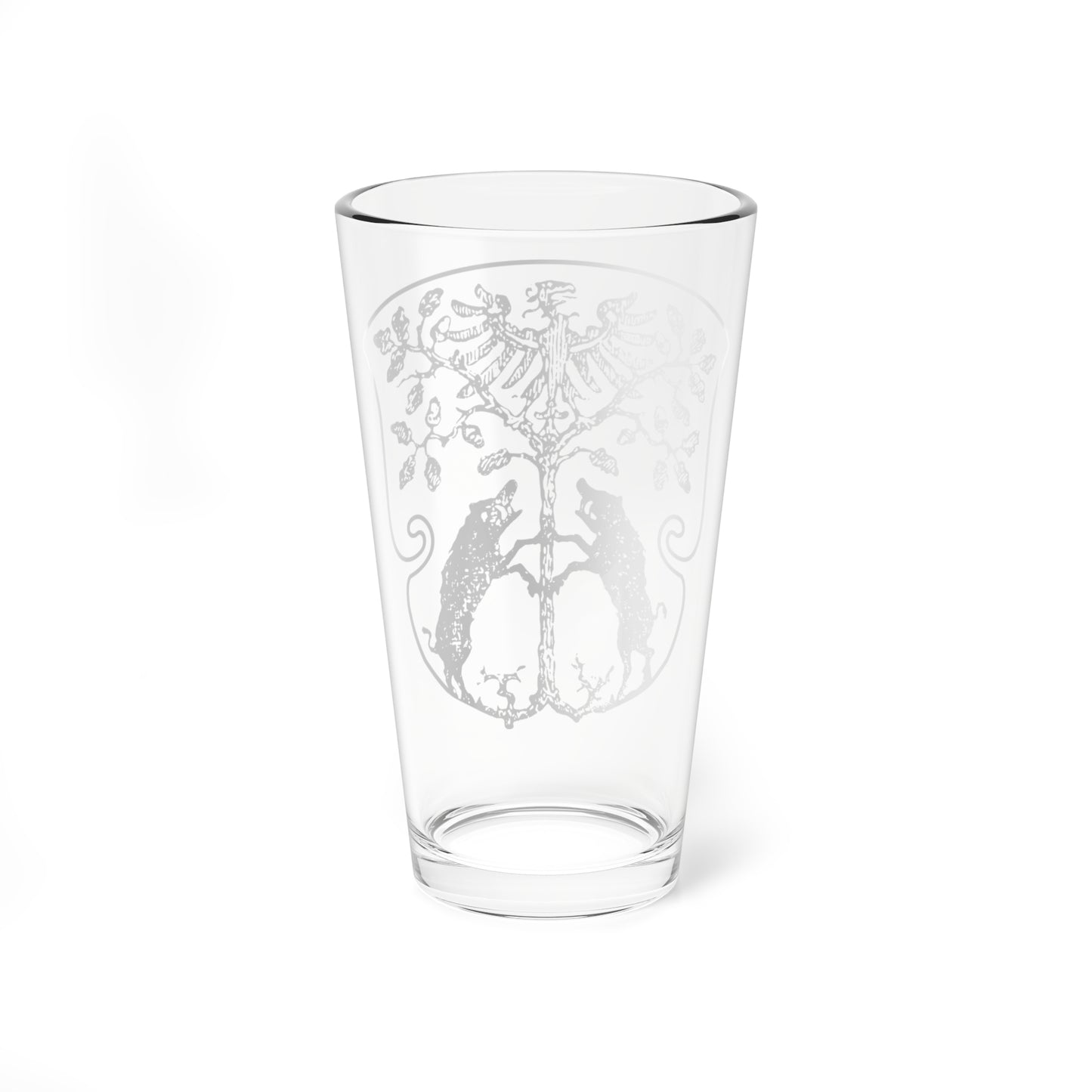 Eberswalde-coat-of-arms-1892-vector-clip-art (Germany) (Coat of Arms) Pint Glass 16oz