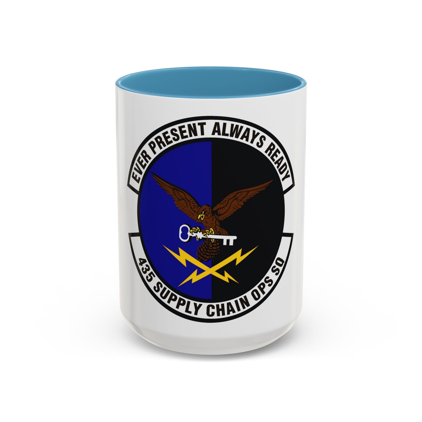 435th Supply Chain Operations Squadron (U.S. Air Force) Accent Coffee Mug