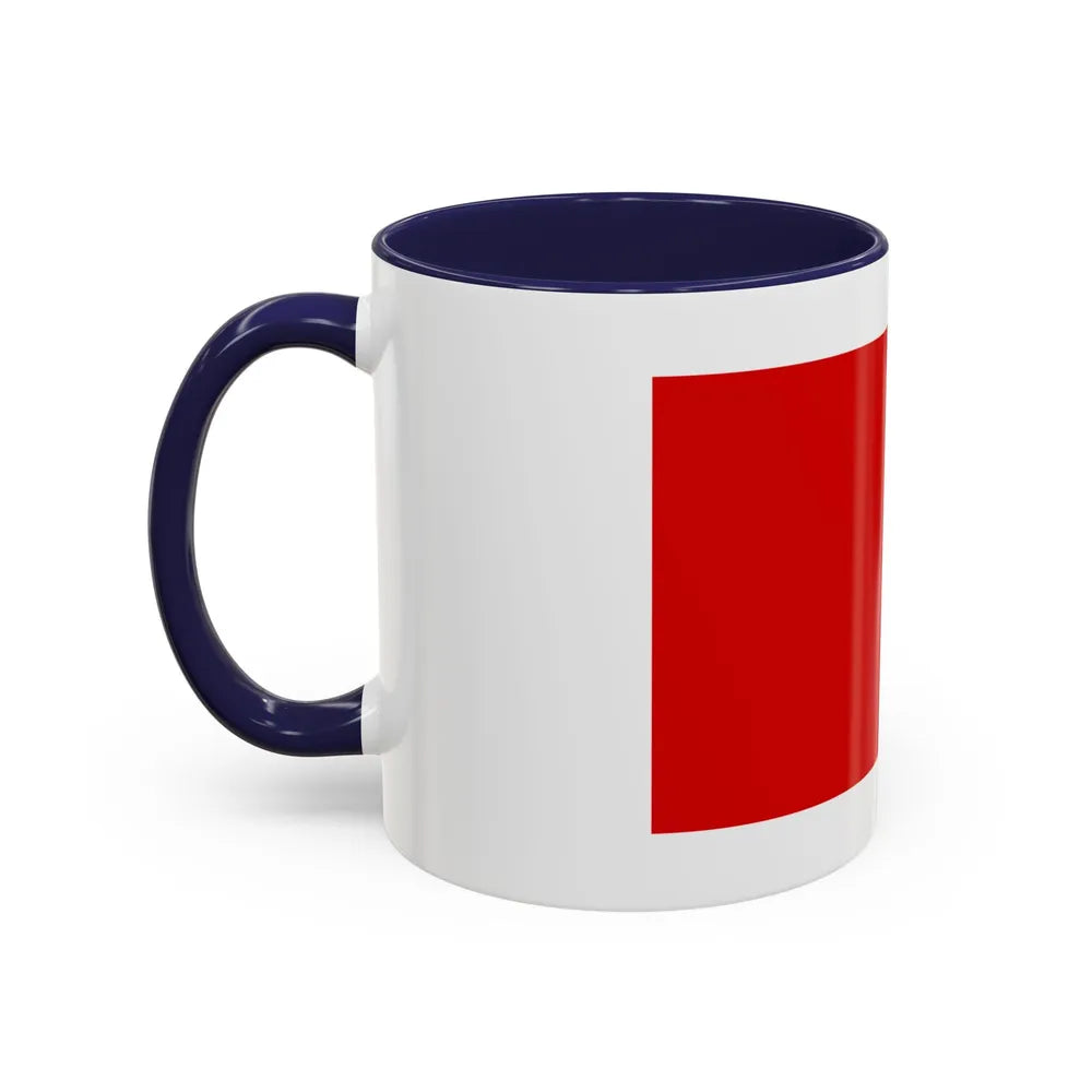 Flag of Chieti Italy - Accent Coffee Mug-Go Mug Yourself