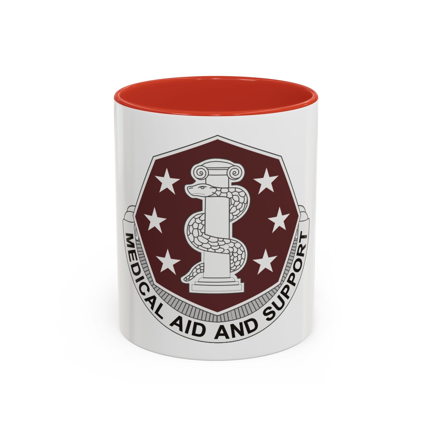 168 Medical Battalion (U.S. Army) Accent Coffee Mug
