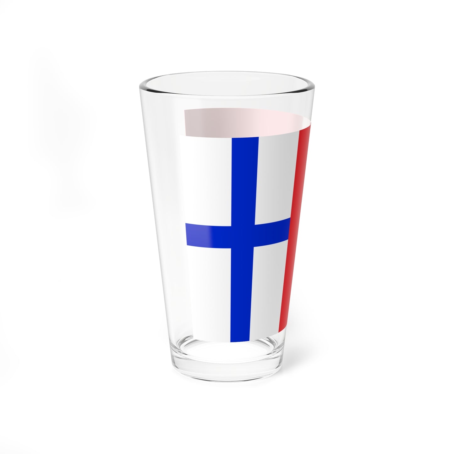 Proposed PRC national flag 002 (China) Pint Glass 16oz