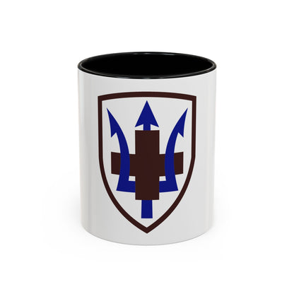 213 Medical Brigade (U.S. Army) Accent Coffee Mug