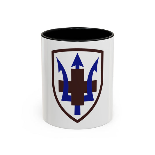 213 Medical Brigade (U.S. Army) Accent Coffee Mug