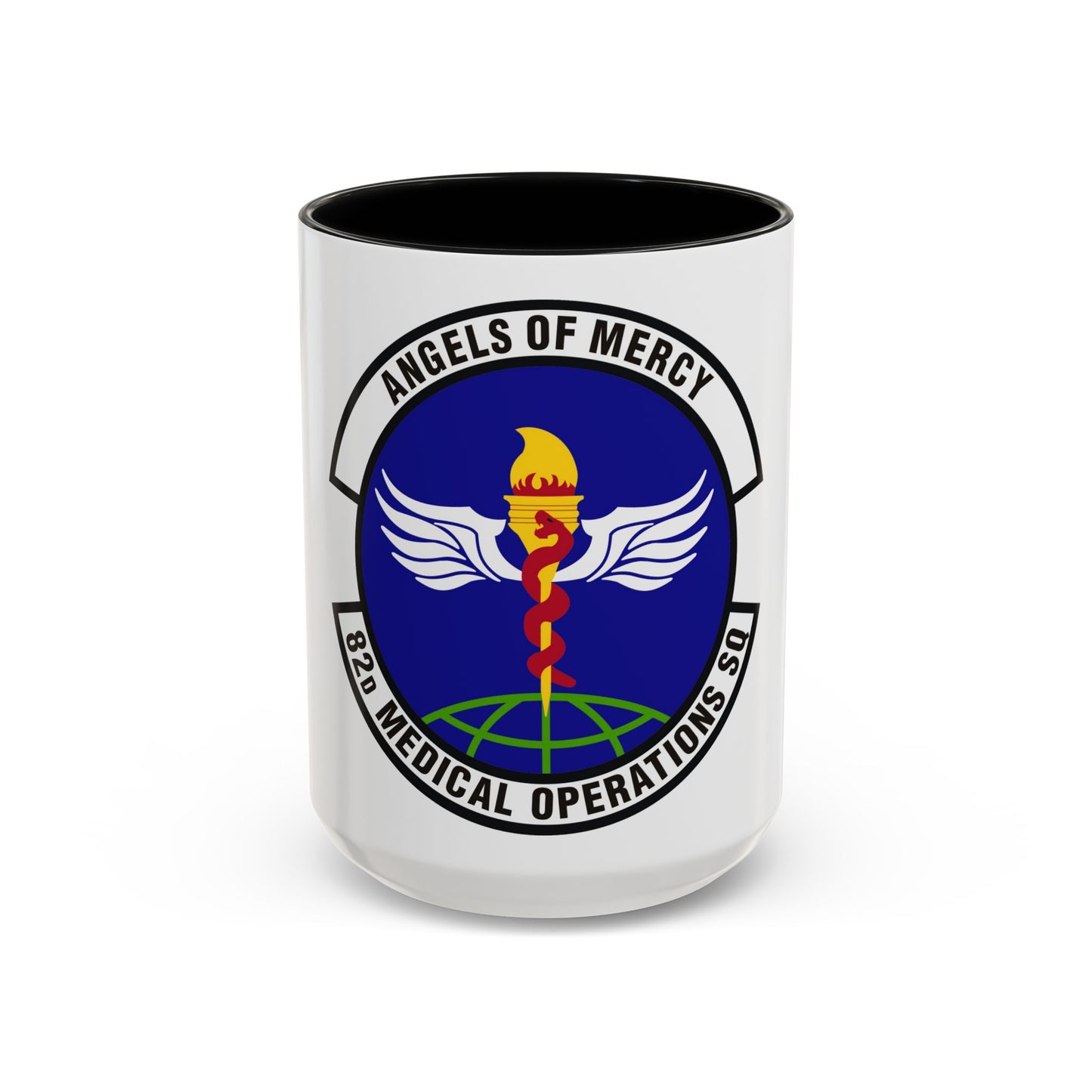82d Medical Operations Squadron (U.S. Air Force) Accent Coffee Mug