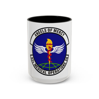 82d Medical Operations Squadron (U.S. Air Force) Accent Coffee Mug
