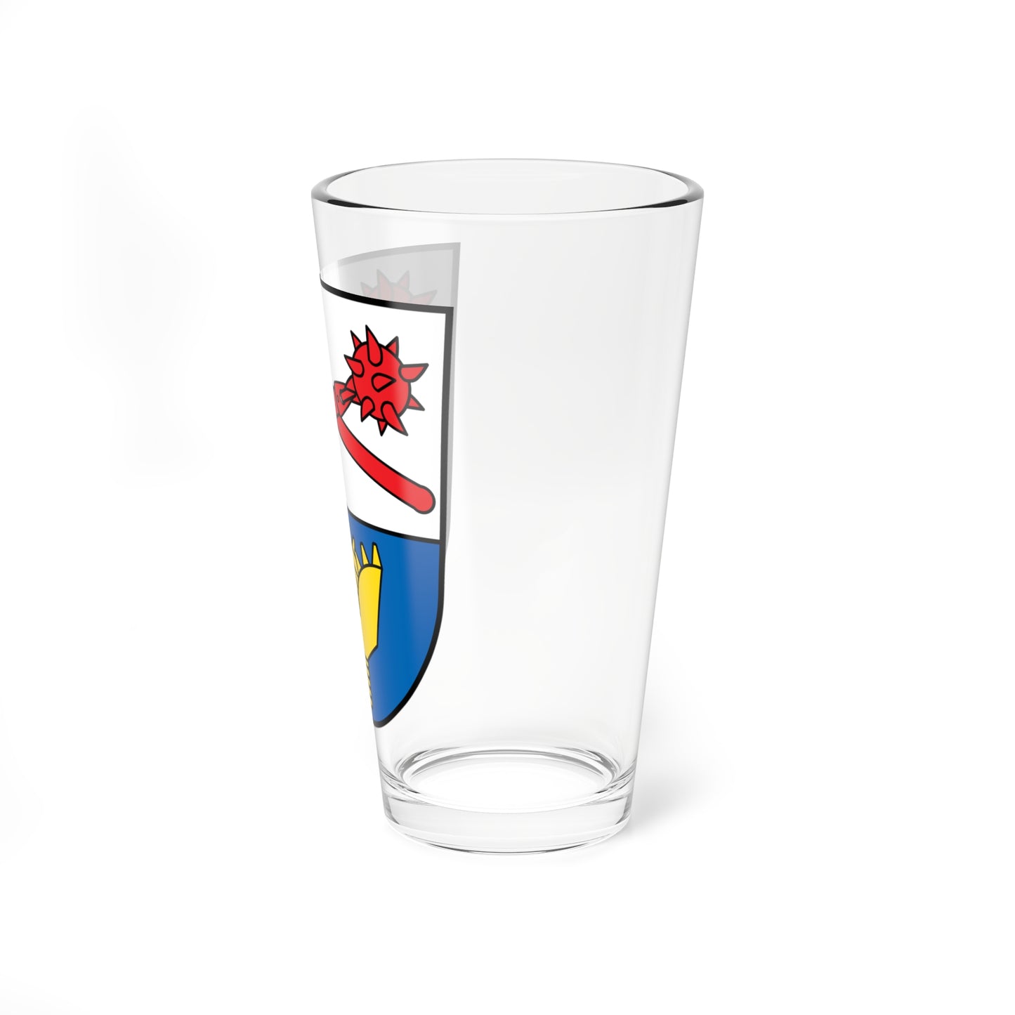 DEU Ampfing COA (Germany) (Coat of Arms) Pint Glass 16oz