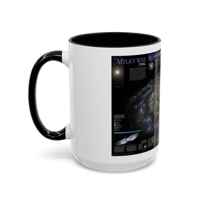 Space - Milky Way (2002) (Map) Accent Coffee Mug