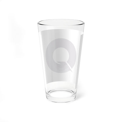 Flag of Asahi Fukui 1961-2005 (Japan) Pint Glass 16oz