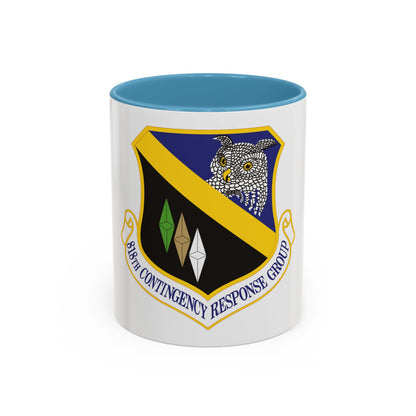 818th Contingency Response Group (U.S. Air Force) Accent Coffee Mug