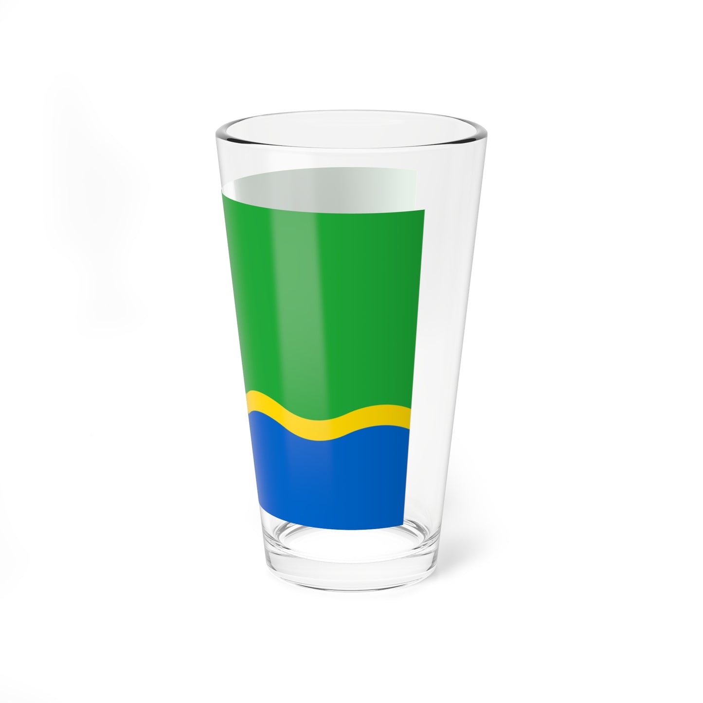 Flag of Tyndinsky rayon Amur oblast 2007 (Russia) Pint Glass 16oz