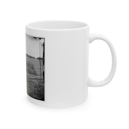 Culpeper, Va. Men Of Battery M (Benson's), 2d U.S. Artillery (U.S. Civil War) White Coffee Mug