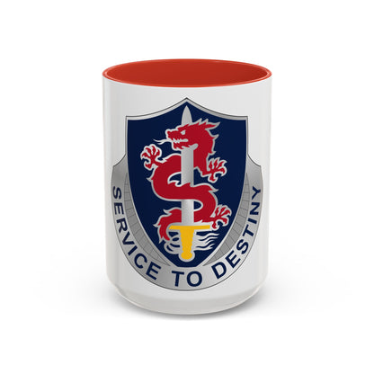 101 Personnel Services Battalion (U.S. Army) Accent Coffee Mug